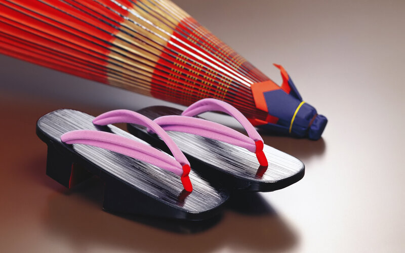 Pink Zori Sandals