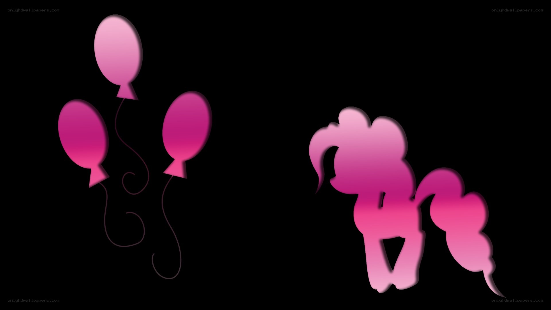 Pinkie Pie and balloons