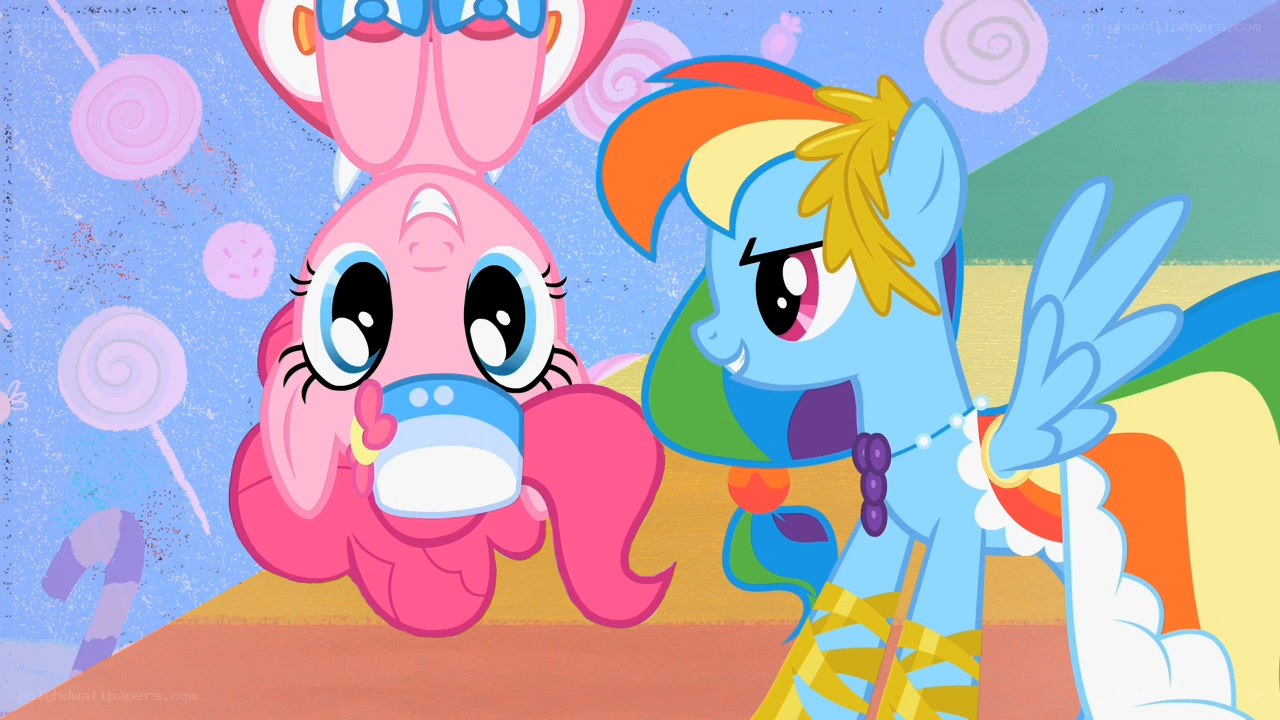 Pinkie Pie and Rainbow Dash