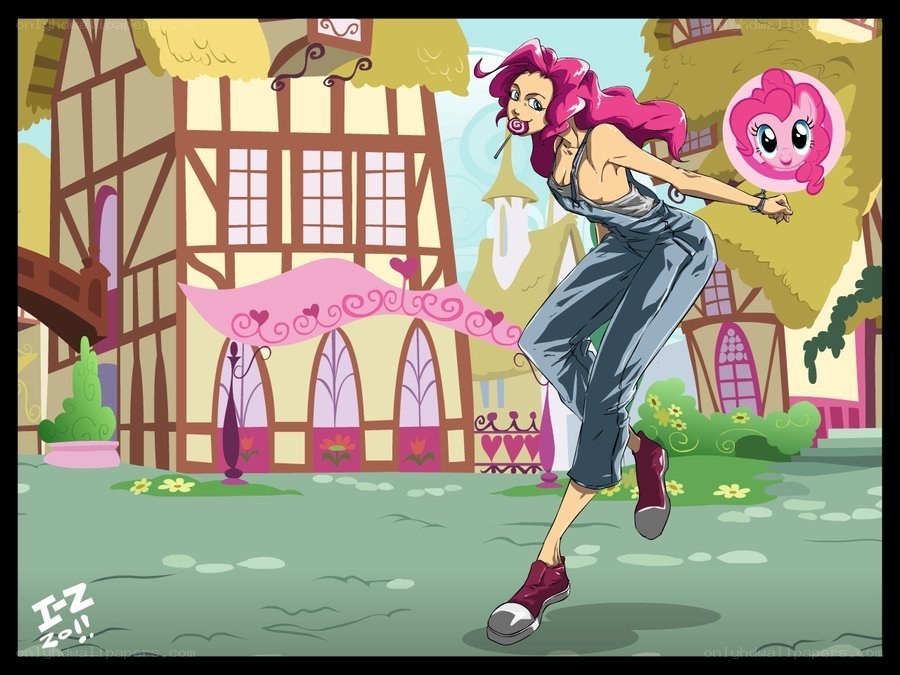 Pinkie Pie character art