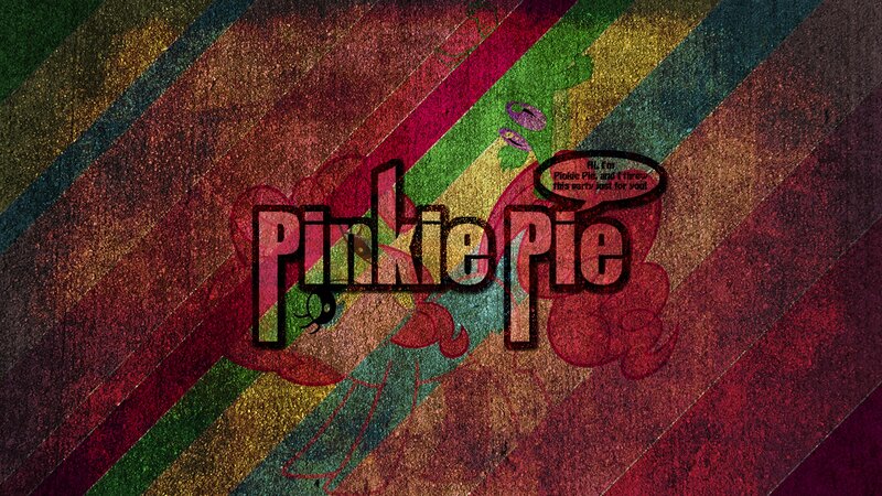 Pinkie Pie Character — Red
