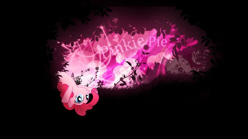 Pinkie Pie glowing background