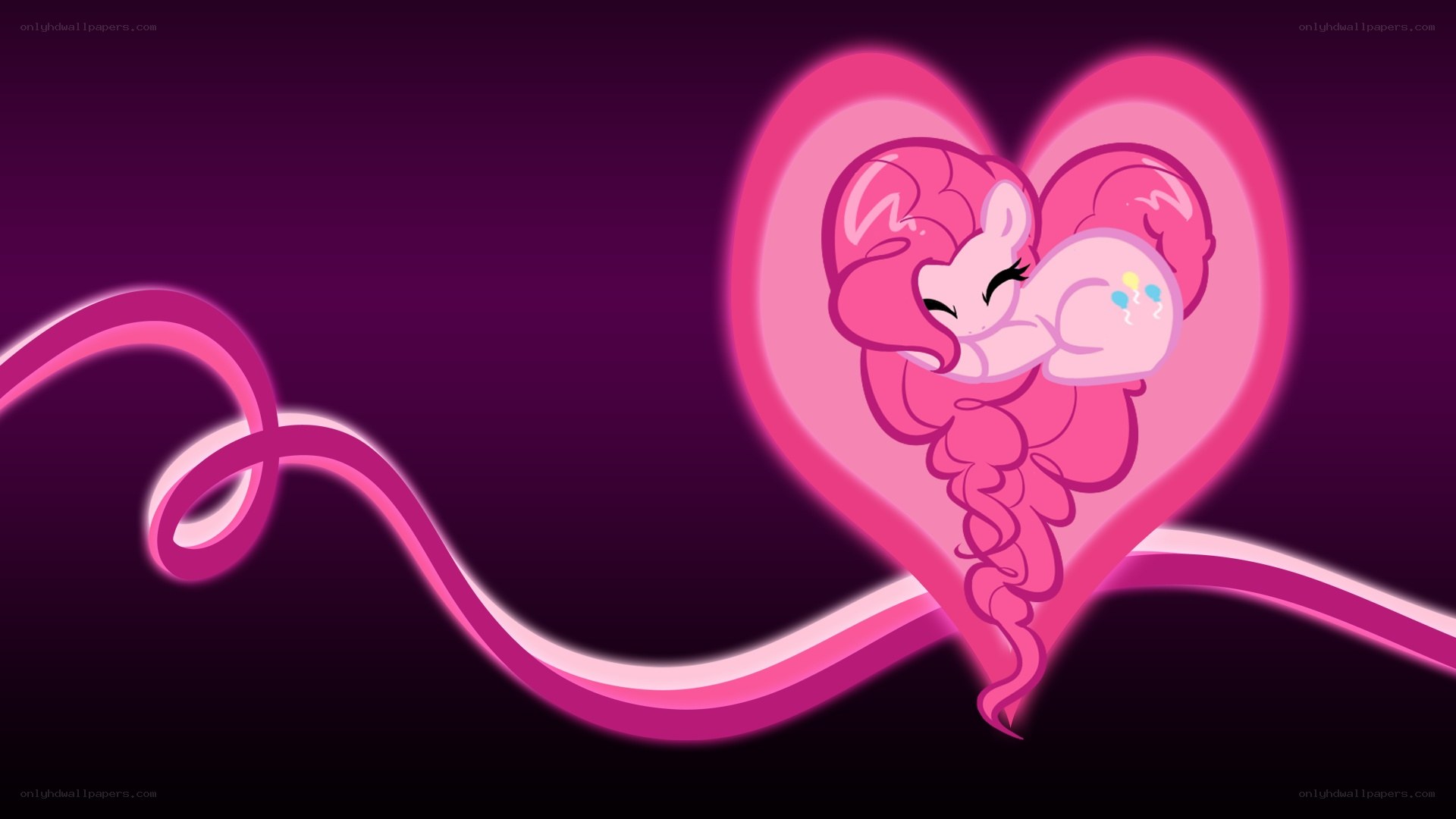 Pinkie Pie in a heart
