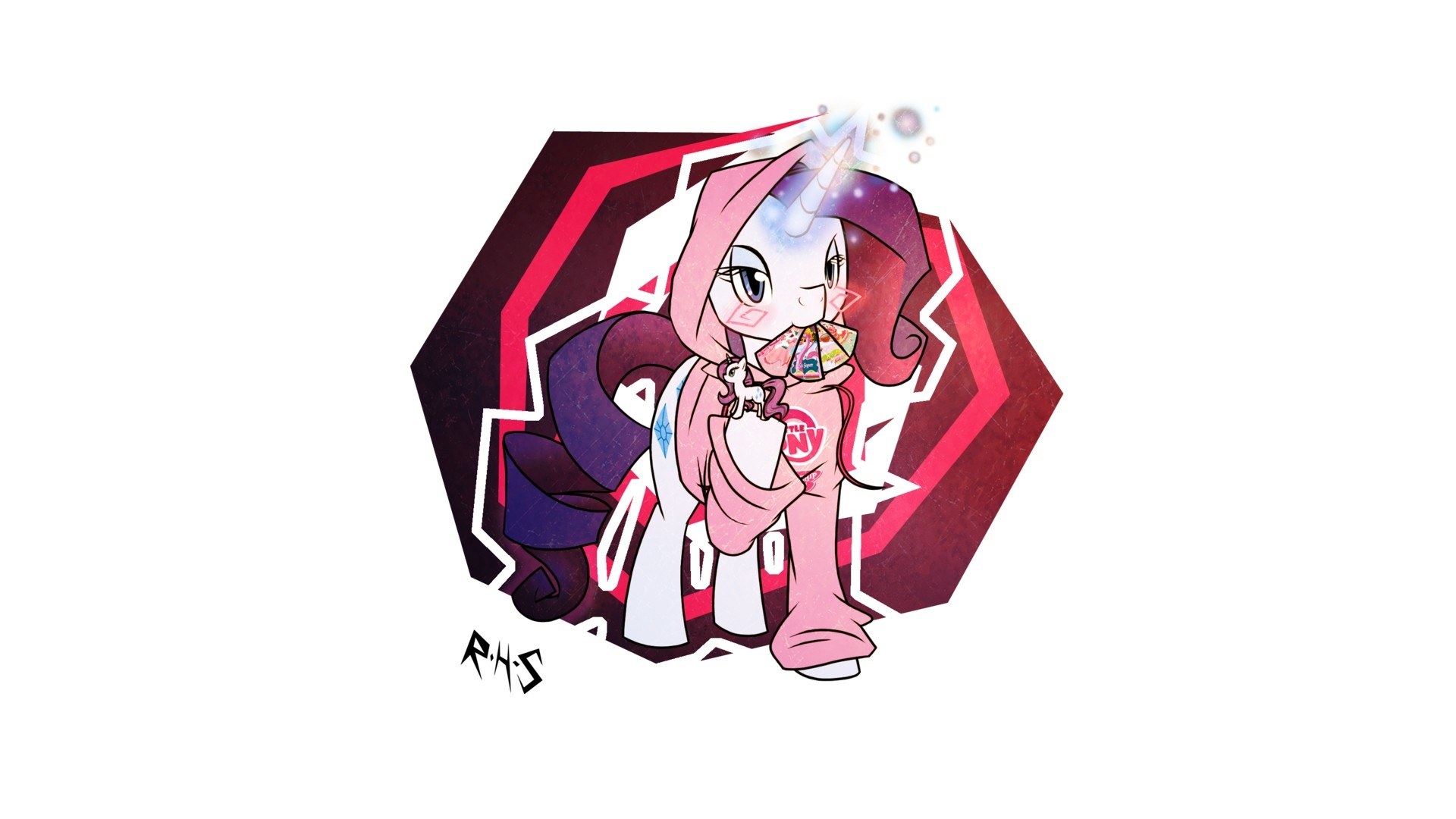 Pinkie Pie in hoodie