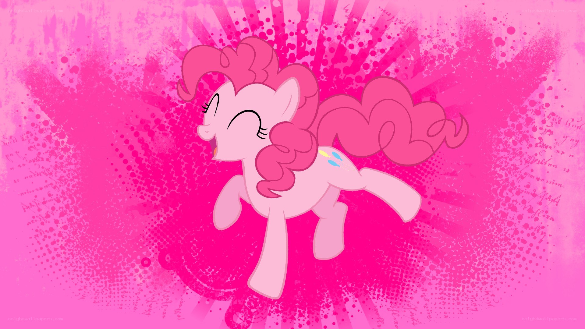 Pinkie Pie in pink