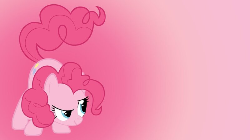Pinkie Pie looking down