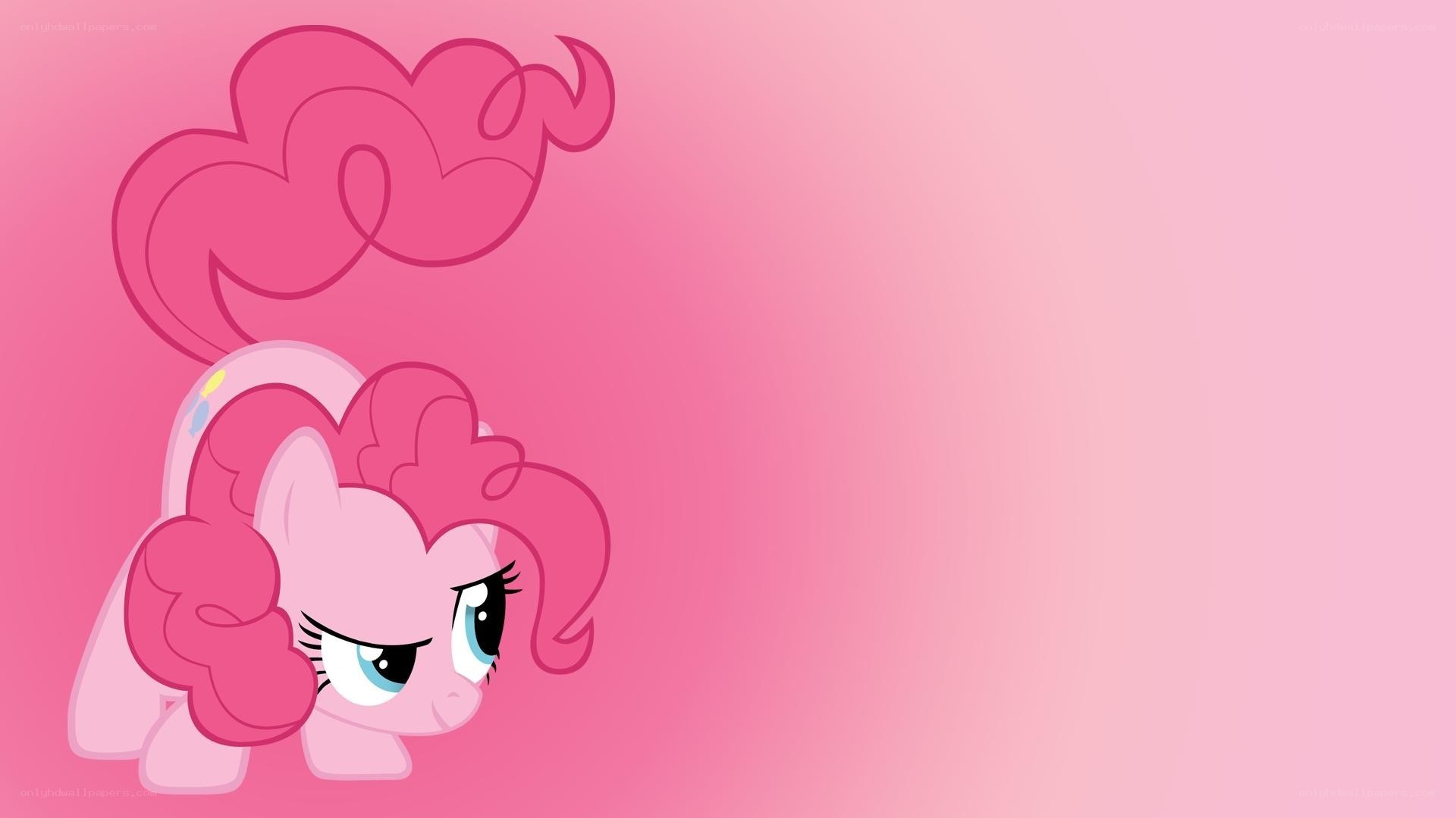 Pinkie Pie looking down