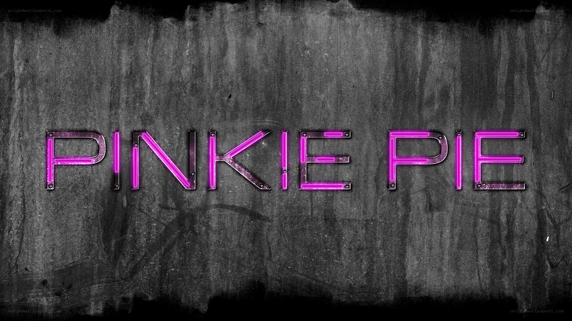 Pinkie Pie neon sign