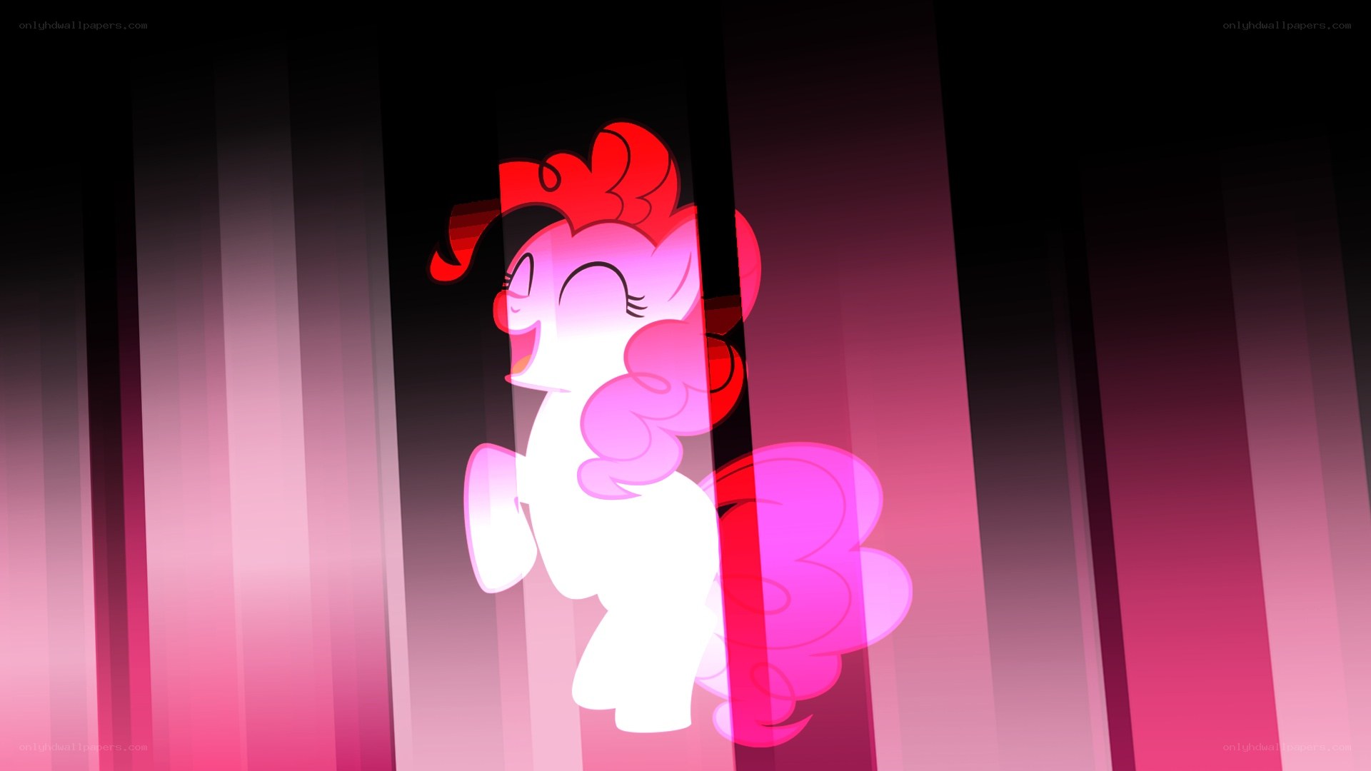 Pinkie Pie on stage