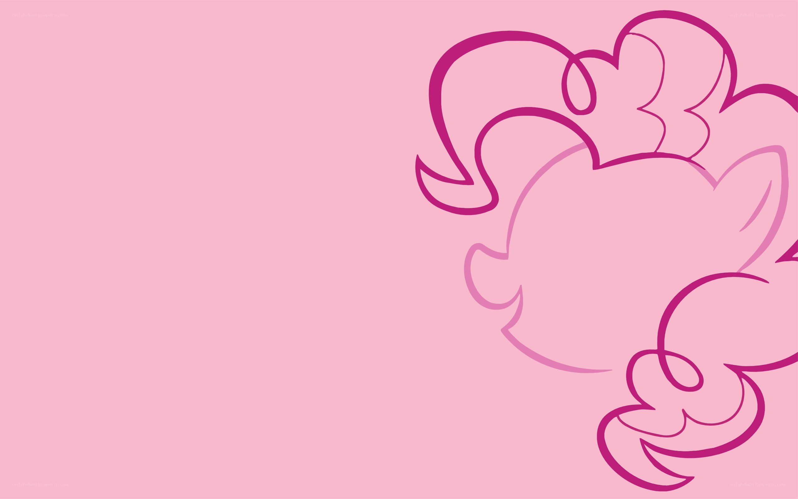 Pinkie Pie outline art
