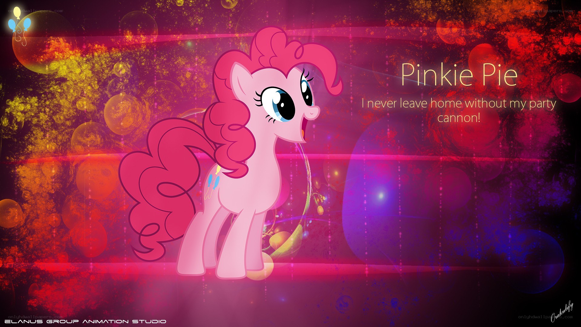 Pinkie Pie party cannon