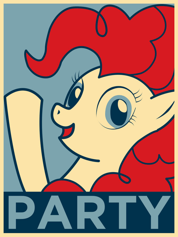 Pinkie Pie Party Poster