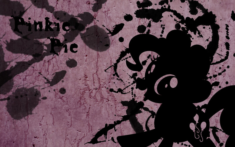 Pinkie Pie silhouette art