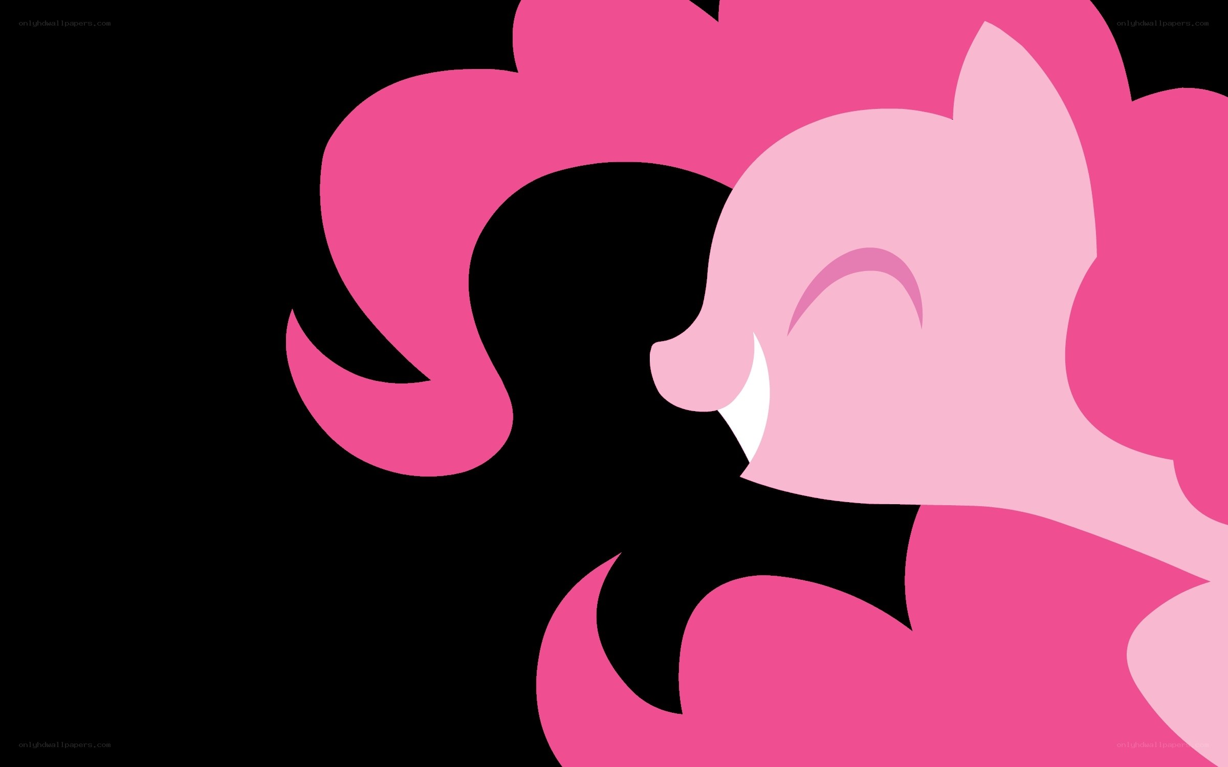 Pinkie Pie silhouette