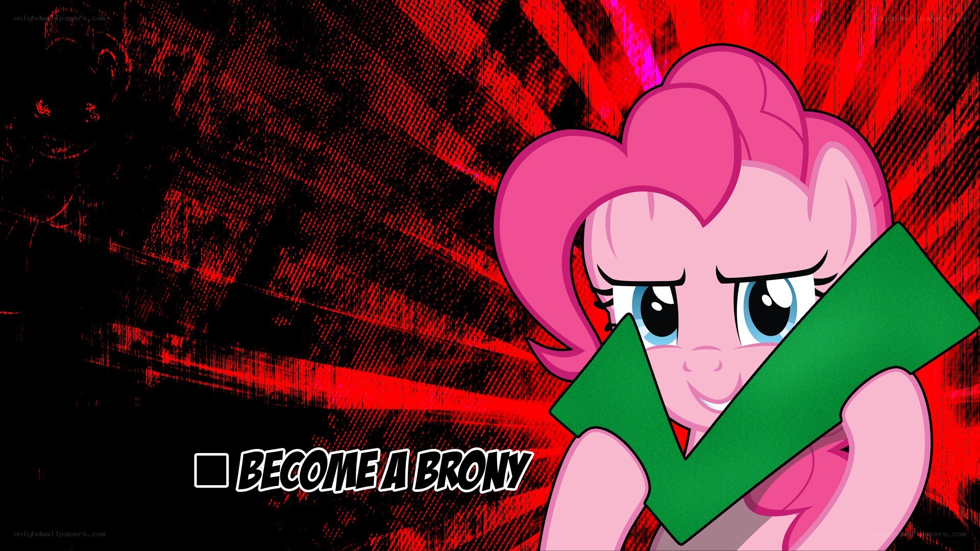 Pinkie Pie with a checkmark