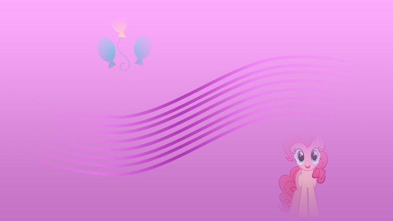Pinkie Pie with balloons