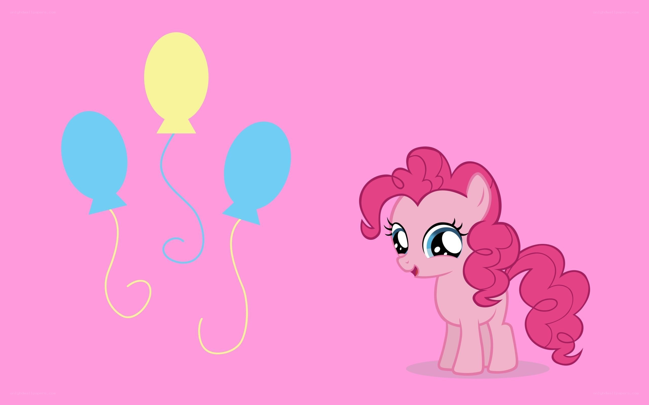 Pinkie Pie with balloons