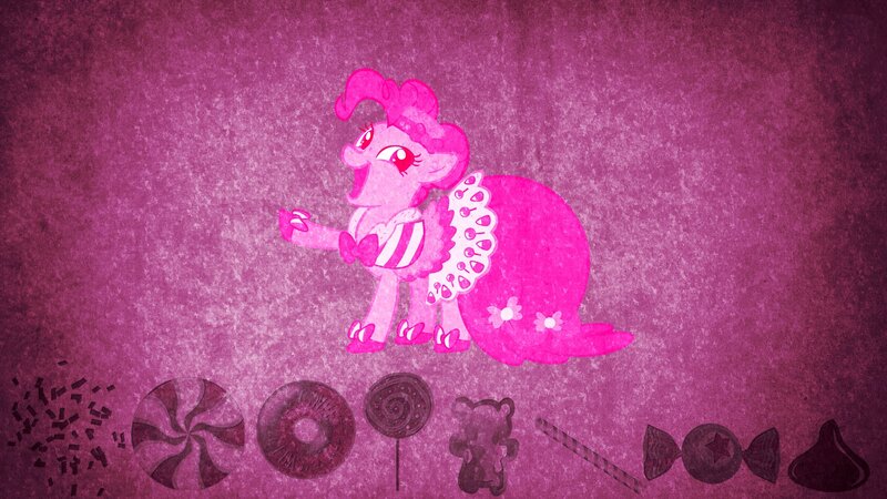 Pinkie Pie with candy