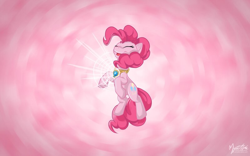 Pinkie Pie with magic