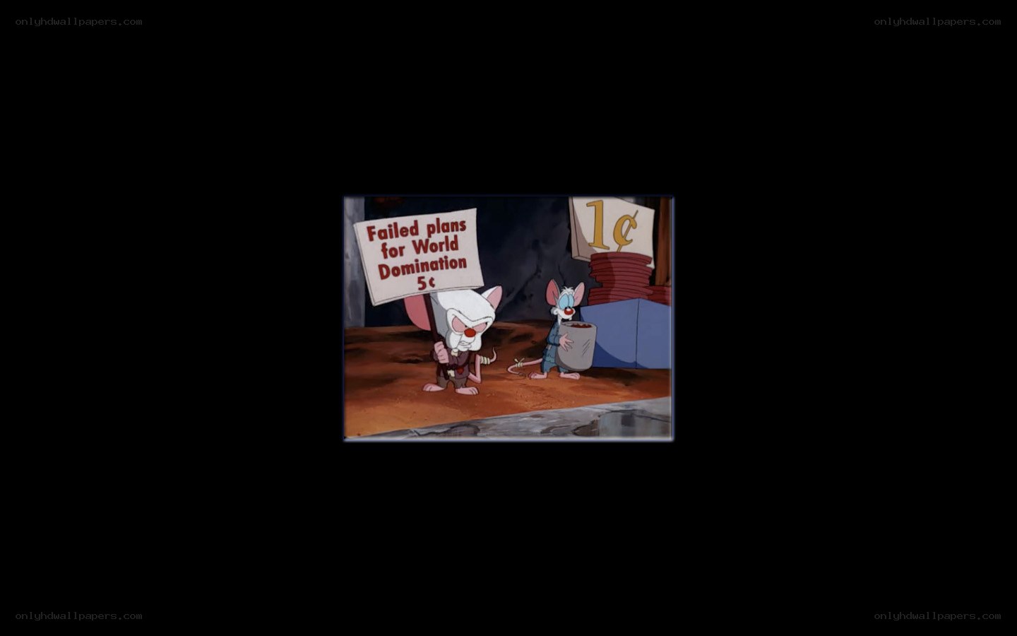 Pinky and the Brain selling plans