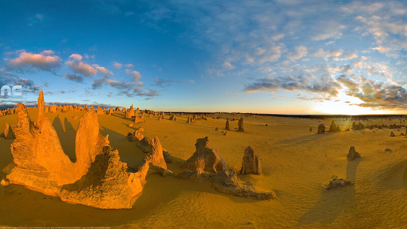 Pinnacles Desert — Blue