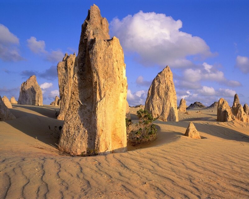 Pinnacles Desert Formation — Blue, Serene