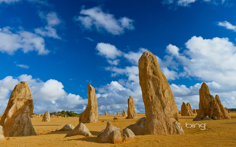 Pinnacles Desert landscape