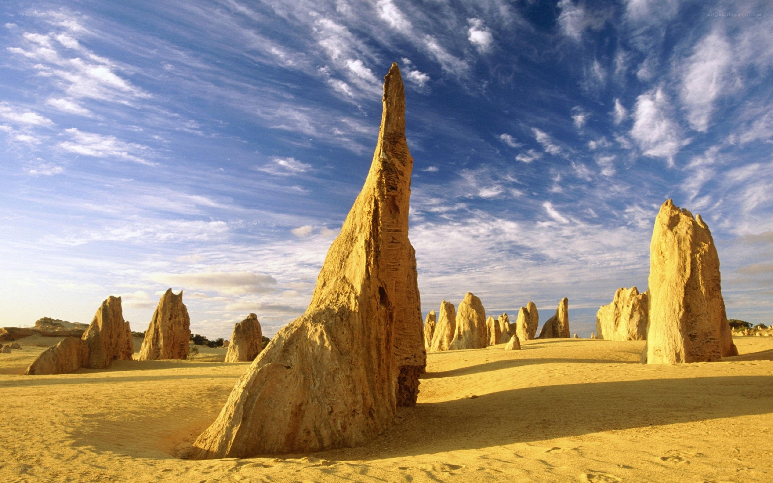 Pinnacles Desert landscape