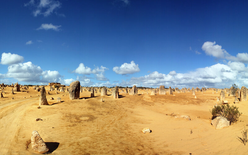 Pinnacles Desert landscape