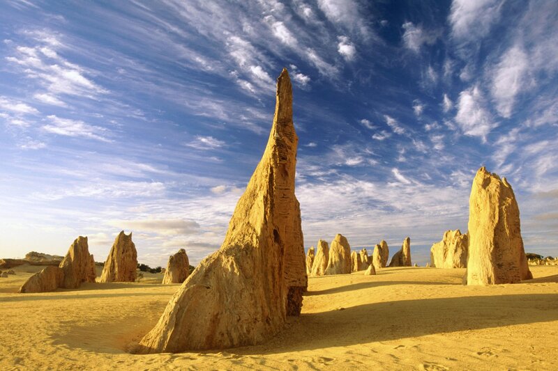 Pinnacles Desert landscape