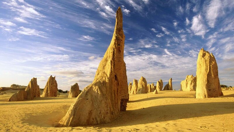 Pinnacles Desert landscape