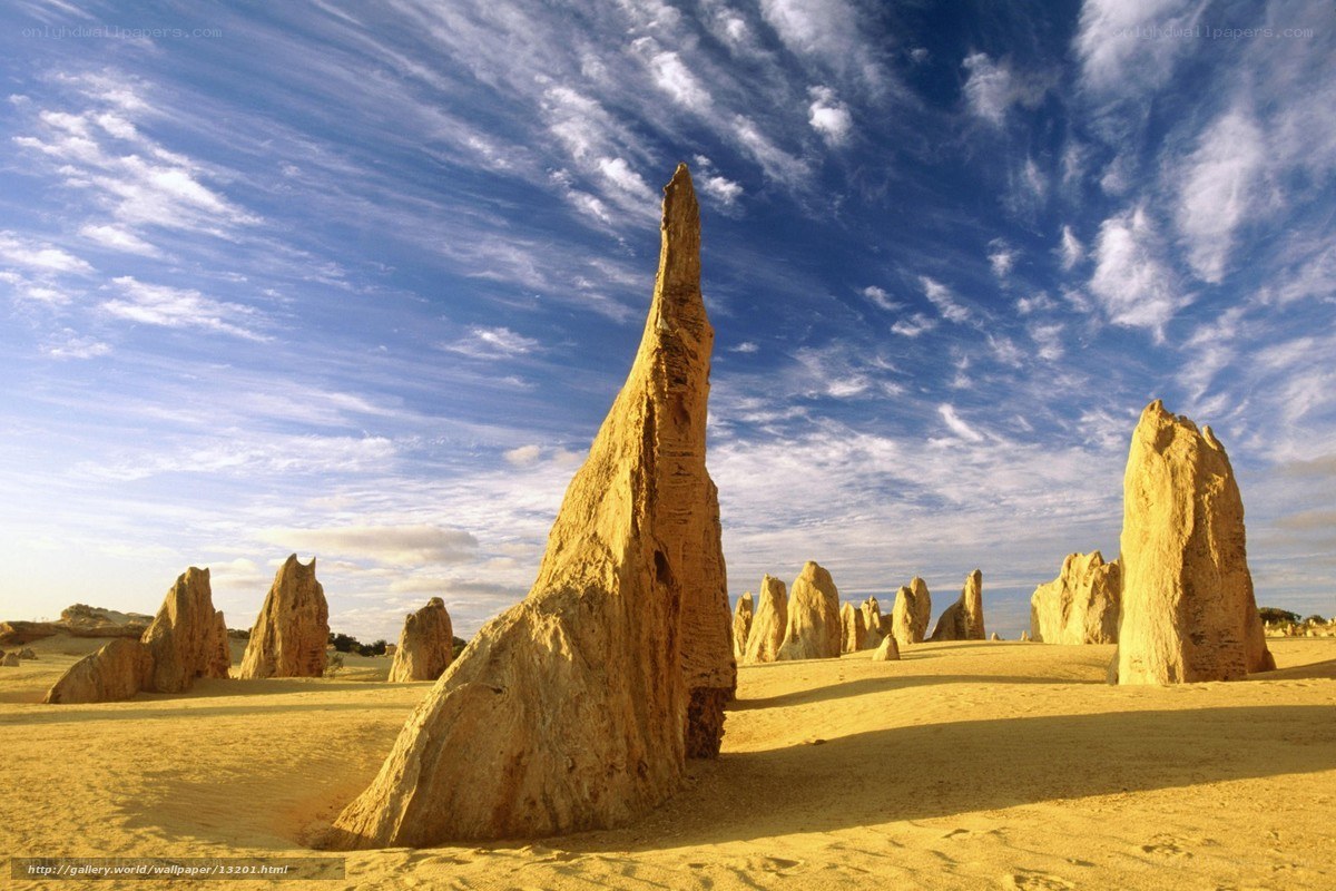 Pinnacles Desert landscape