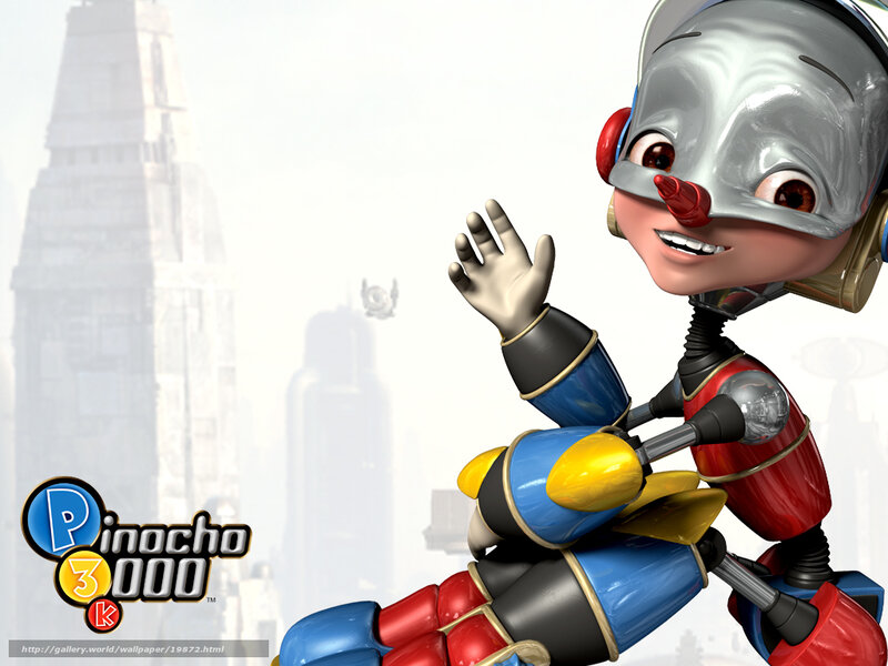 Pinocchio 3000 character