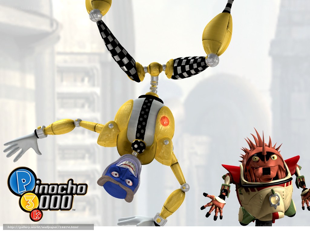 Pinocchio 3000 characters