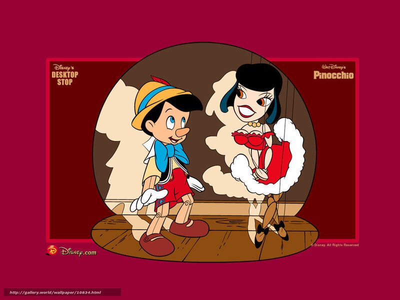 Pinocchio and Figaro