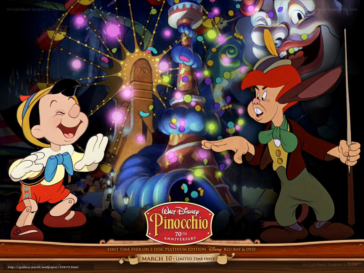 Pinocchio carnival scene