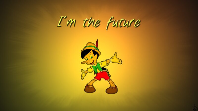 Pinocchio Character — Yellow