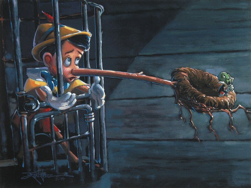 Pinocchio in Cage