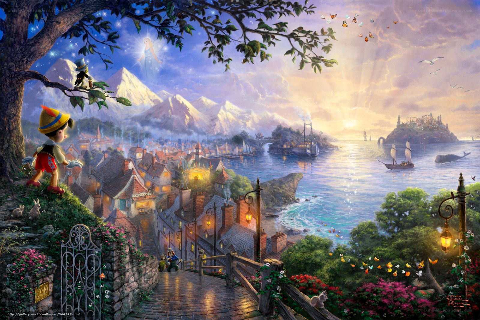 Pinocchio's magical journey