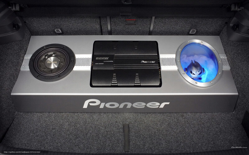 Pioneer car audio system