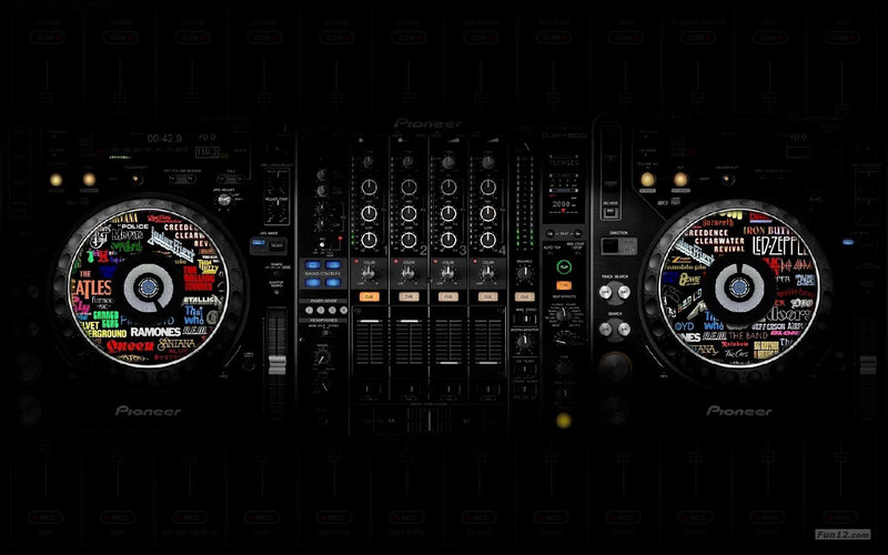 Pioneer DJ Mixer Setup