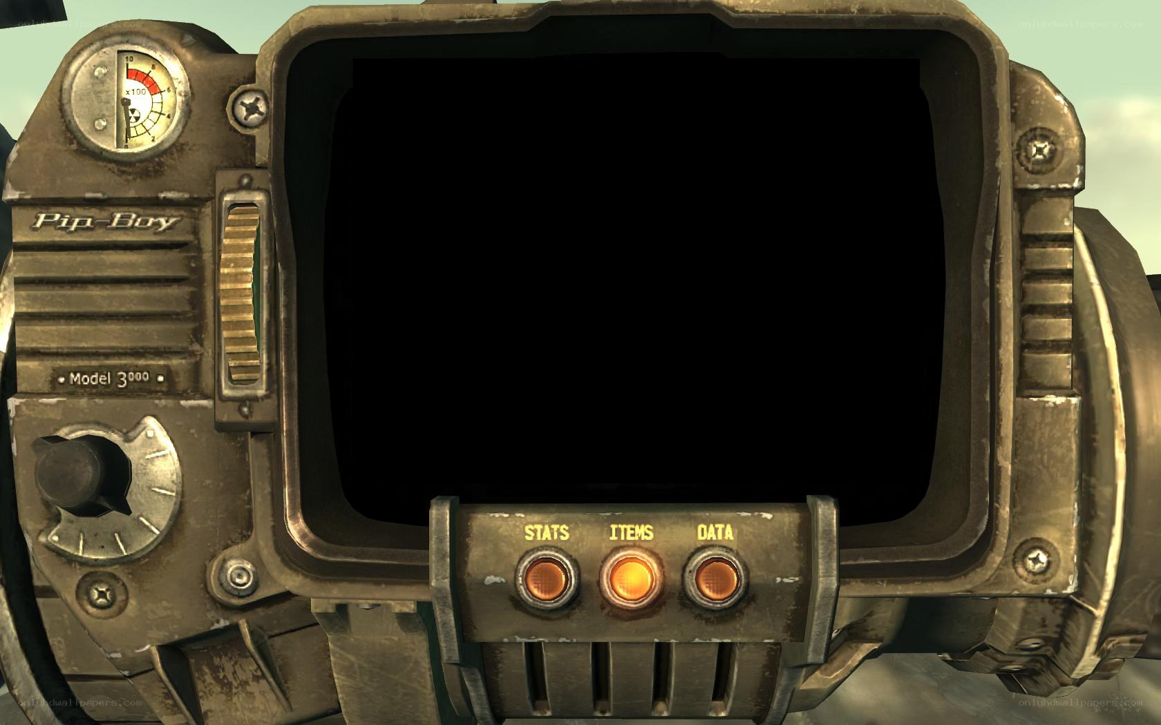 Pip-Boy Model 3000 interface