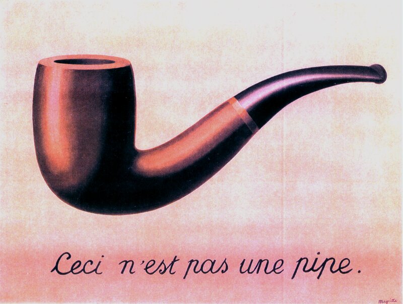 Pipe Illustration — Brown, Thoughtful, Text
