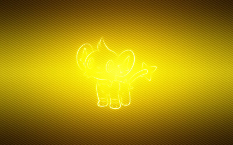 Piplup glowing outline