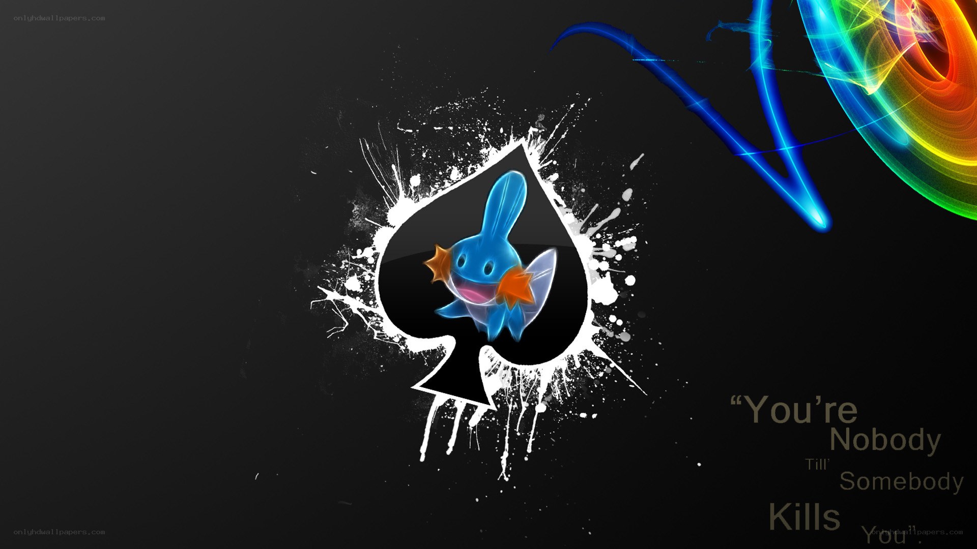 Piplup in spade design