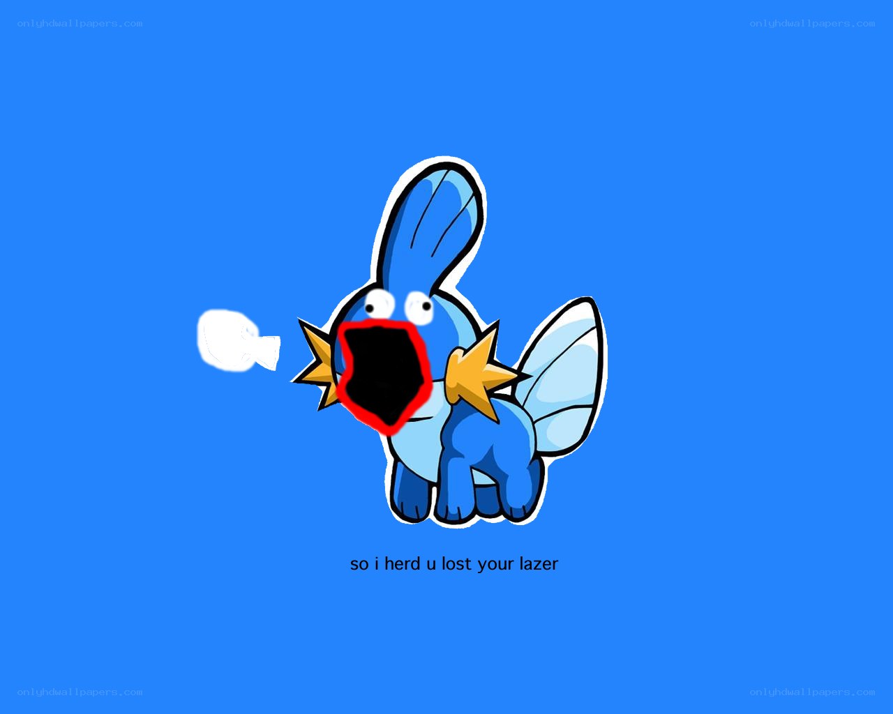 Piplup with red mouth