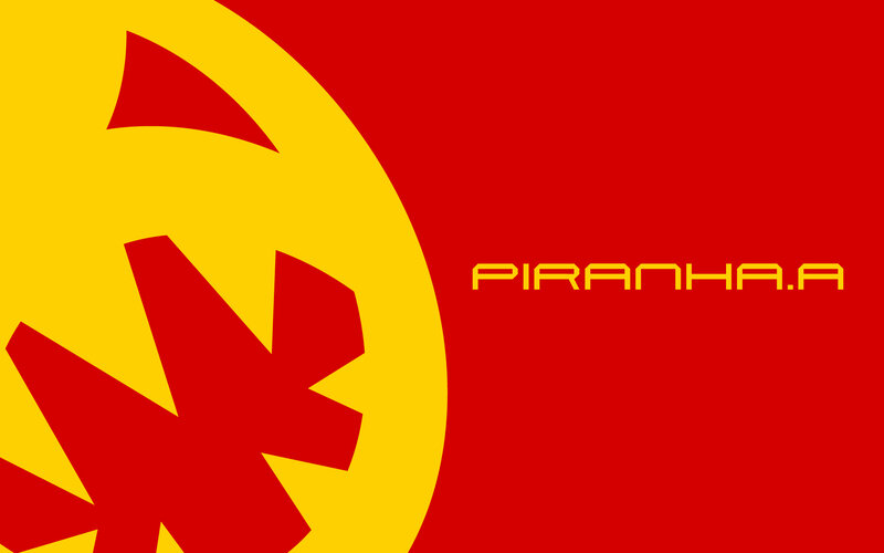 Piranha.A logo design