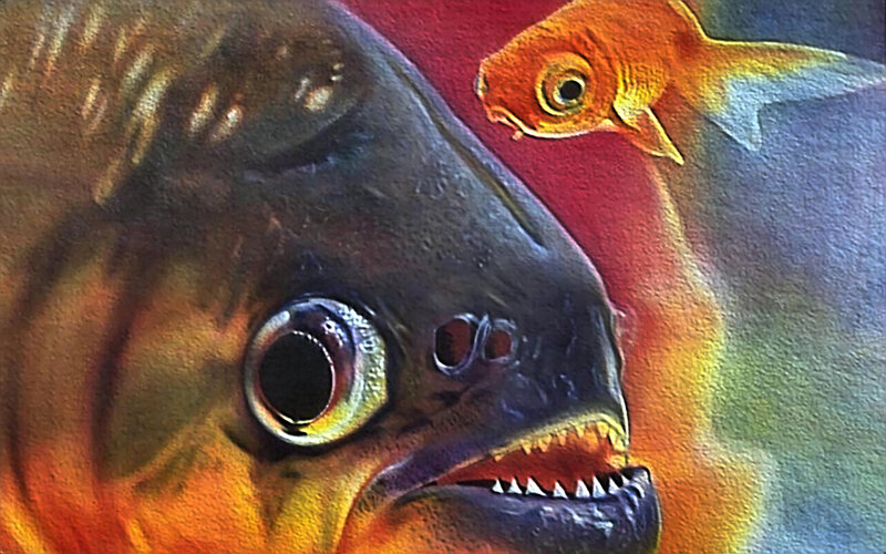 Piranha Fish Close-up