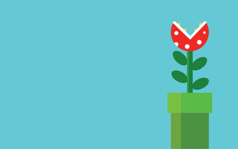 Piranha Plant in Pot