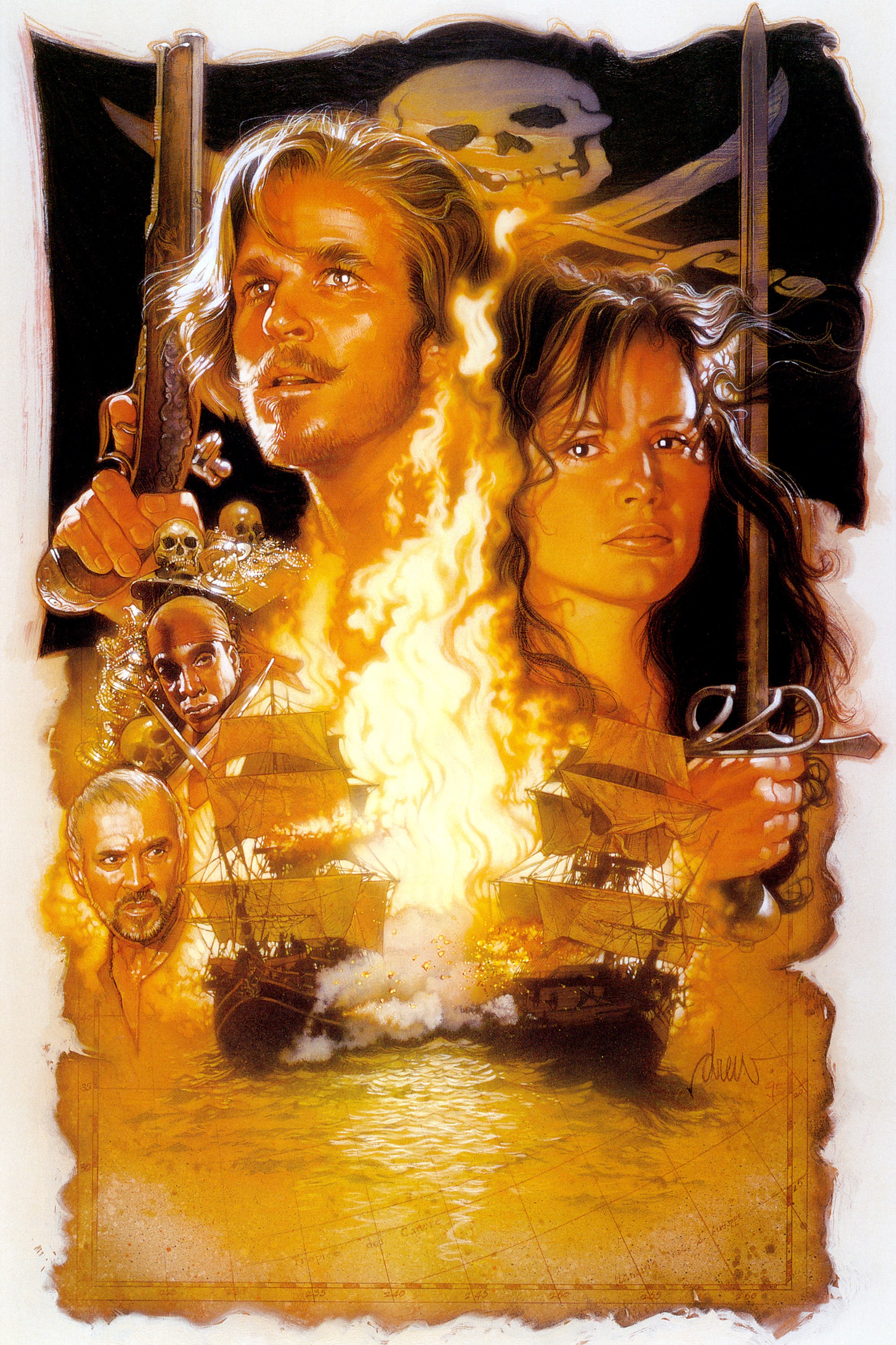 Pirate adventure movie poster